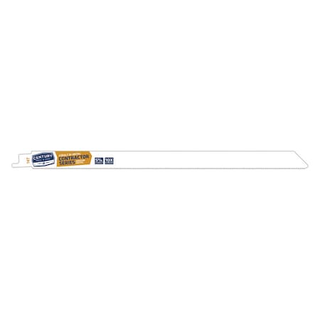 Century Drill And Tool Recip Blade 14T X 12 Bi-Metal Contract 3/4W.050 Thick 1/2 Univ Shk 2Pc 7114